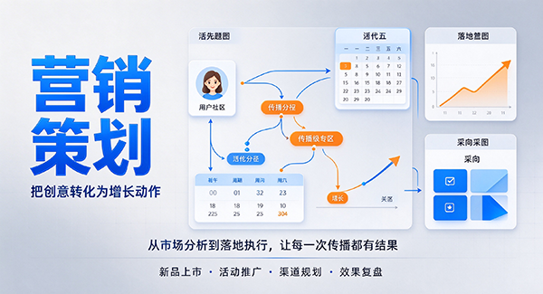 洮北区营销策划